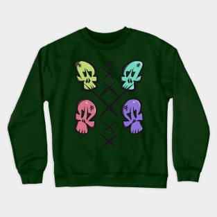 Four skulls Crewneck Sweatshirt